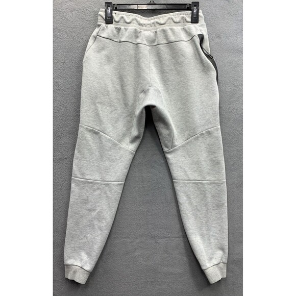 Nike Men's Tech Fleece Jogger Sweatpants 805162-063 Heather Gray Black Small - Picture 4 of 15